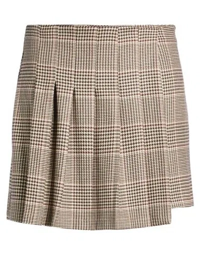 Liu •jo Woman Shorts & Bermuda Shorts Dark Brown Size L Polyester, Viscose, Elastane