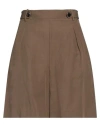 Liu •jo Woman Shorts & Bermuda Shorts Khaki Size 10 Lyocell, Linen In Beige
