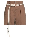 Liu •jo Woman Shorts & Bermuda Shorts Light Brown Size 30 Cotton In Sand