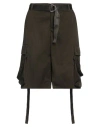 Liu •jo Woman Shorts & Bermuda Shorts Military Green Size 29 Polyester, Polyamide