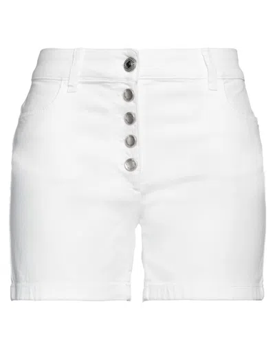 Liu •jo Woman Shorts & Bermuda Shorts White Size 29 Cotton, Polyester, Elastane