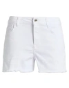 Liu •jo Woman Shorts & Bermuda Shorts White Size 32 Cotton, Elastane In White