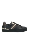 Liu •jo Woman Sneakers Black Size 6 Textile Fibers In Black