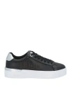Liu •jo Woman Sneakers Black Size 5 Leather In Black