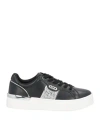 Liu •jo Woman Sneakers Black Size 8 Synthetisches Material In Black