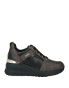 Liu •jo Woman Sneakers Black Size 8 Textile Fibers In Black