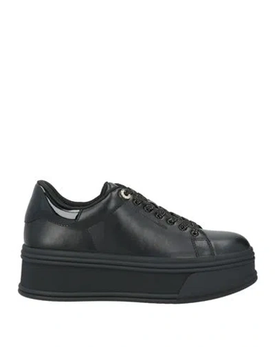 Liu •jo Woman Sneakers Black Size 9 Synthetic Material