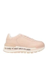 Liu •jo Woman Sneakers Light Pink Size 8 Calfskin