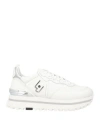 Liu •jo Woman Sneakers White Size 8 Leather In White