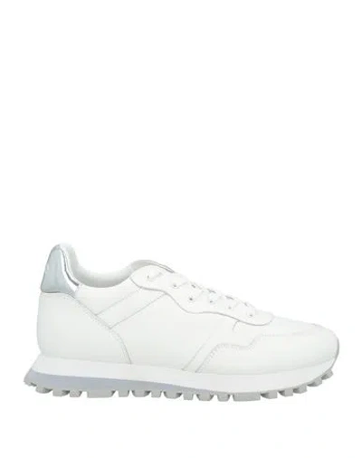 Liu •jo Woman Sneakers White Size 8 Leather