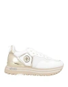 Liu •jo Maxi Wonder Logo-plaque Sneakers In White