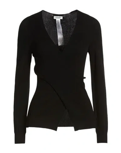 Liu •jo Woman Sweater Black Size M Viscose, Polyester