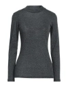 Liu •jo Woman Sweater Black Size S Cotton, Polyamide, Polyester In Black
