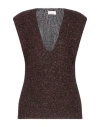 Liu •jo Woman Sweater Bronze Size L Viscose, Acrylic, Polyester, Wool, Alpaca Wool In Black