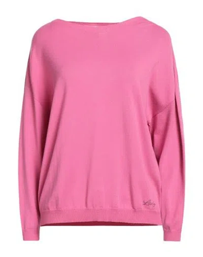 Liu •jo Woman Sweater Magenta Size S Viscose, Polyester