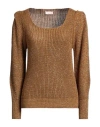 Liu •jo Woman Sweater Mustard Size S Viscose, Acrylic, Polyester, Wool, Alpaca Wool In Yellow