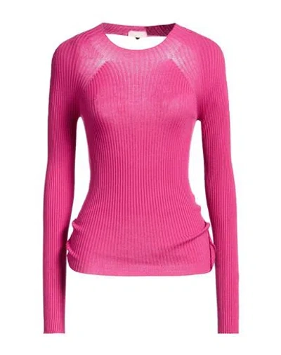 Liu •jo Woman Sweater Pink Size S Viscose, Polyester