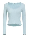 Liu •jo Woman Sweater Sky Blue Size M Viscose, Polyester, Polyamide