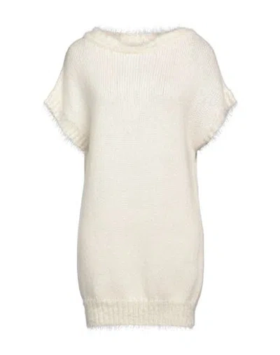 Liu •jo Woman Sweater White Size 6 Polyamide, Wool, Polyester, Acrylic, Alpaca Wool