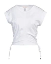 Liu •jo Woman T-shirt White Size L Cotton