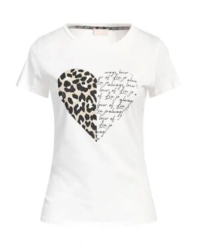 Liu •jo Woman T-shirt White Size Xs Cotton