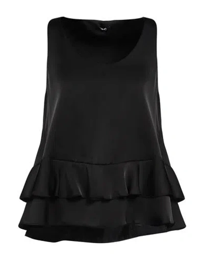 Liu •jo Woman Top Black Size S Polyester