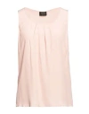 Liu •jo Woman Top Blush Size 4 Acetate, Silk In Pink