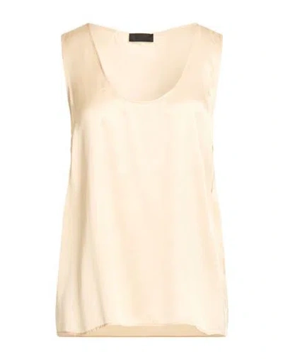 Liu •jo Woman Top Ivory Size 10 Viscose In Multi