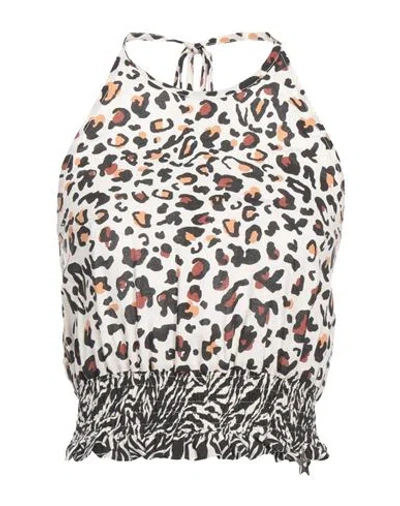 Liu •jo Woman Top Ivory Size S Viscose In White