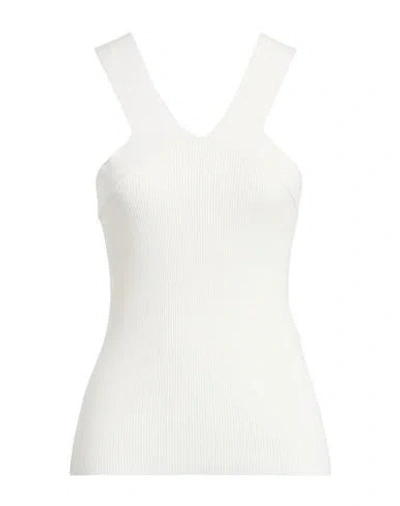 Liu •jo Woman Top White Size L Viscose, Polyester