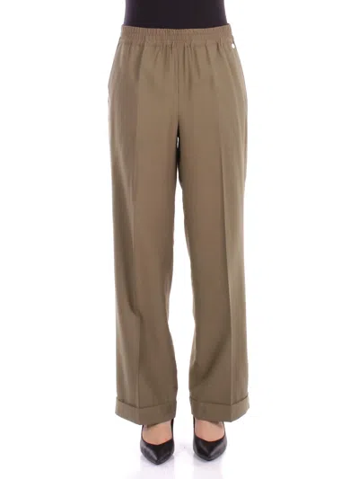 Liu •jo Liu Jo Woman Trousers Ca5333t2508 X0662 Pantalone C\risvolto Green