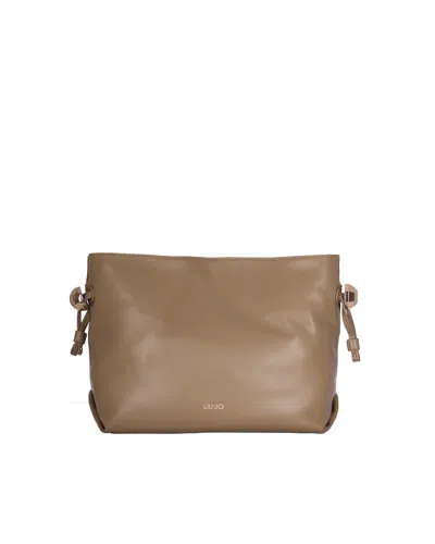 Liu •jo Liu Jo Women's Faux Leather Shoulder Bag In Mud