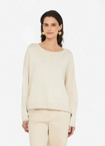 Liu •jo Women's Knitwear Liu Jo Mf5228 Ms49i 2030 In Neutral