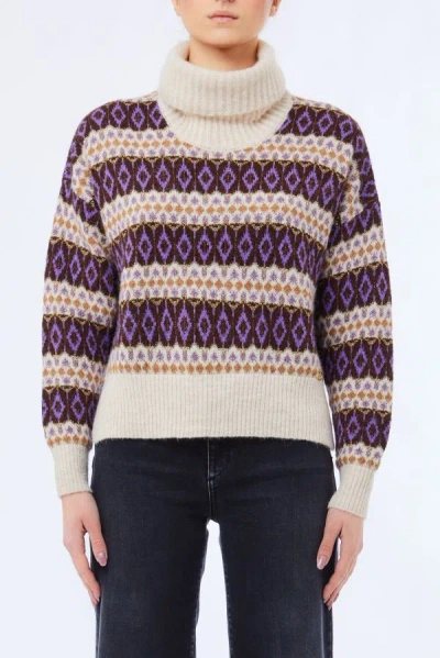 Liu •jo Women's Knitwear Liu Jo Mf5241 Ma58p P9088 In Purple