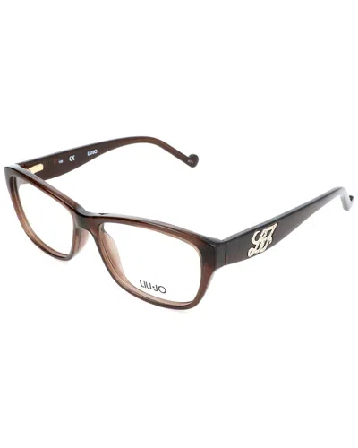 Liu •jo Liu Jo Women's Lj2603r 210 53mm Optical Frames In Brown
