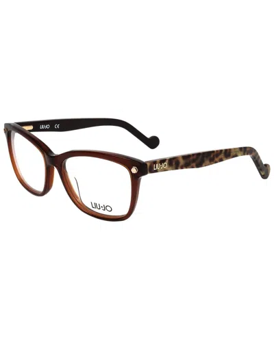 Liu •jo Liu Jo Women's Lj2616 52mm Optical Frames In Brown