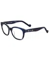 Liu •jo Liu Jo Women's Lj2617 49mm Optical Frames In Blue