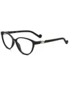 Liu •jo Liu Jo Women's Lj2618 001 53mm Optical Frames In Navy