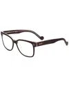 Liu •jo Liu Jo Women's Lj2650 609 52mm Optical Frames In Red