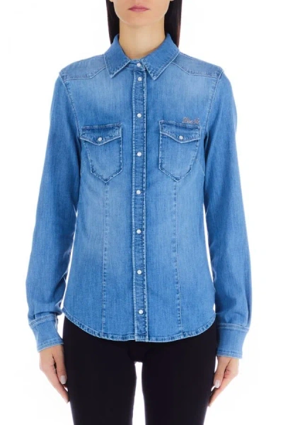 Liu •jo Women's Shirts Liu Jo Uf3048 D4051 78212 In Blue