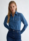 Liu •jo Women's Shirts Liu Jo Uf4180 D4851 787 In Blue