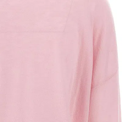 Liu •jo Wool And Cashmere Sweater In Pink