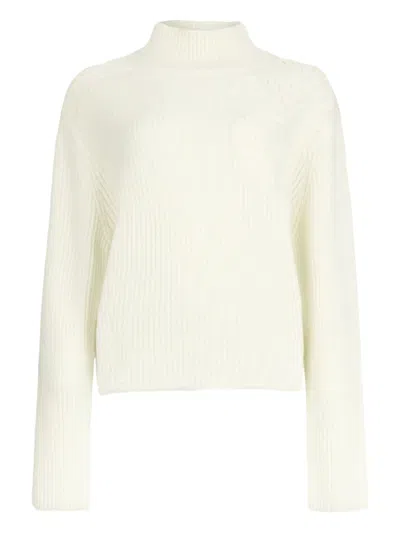 LIU •JO HIGH-NECK EMBELLISHED SWEATER