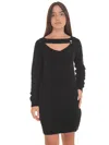 Liu •jo Woolen Dress In Black