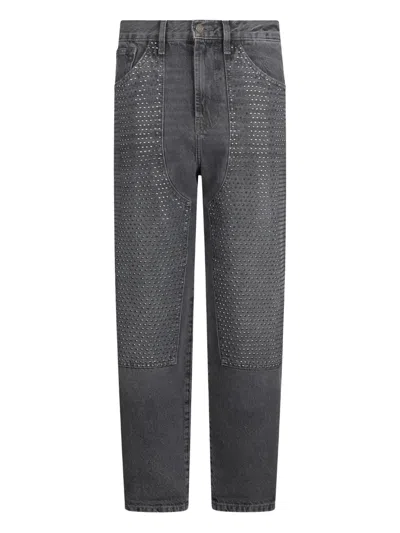 Liu •jo Workwear Jeans With Gemstones