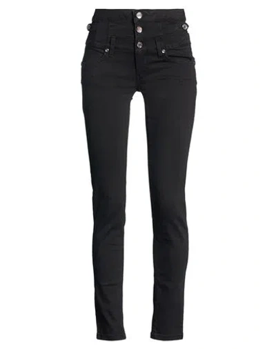 Liu •jo X Isko Woman Jeans Black Size 27w-30l Cotton, Modal, Polyester, Elastane