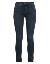 Liu •jo X Isko Woman Jeans Blue Size 29 Cotton, Modal, Polyester, Elastane In Blue