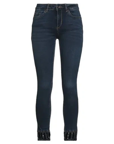 Liu •jo X Isko Woman Jeans Blue Size 29 Cotton, Modal, Polyester, Elastane
