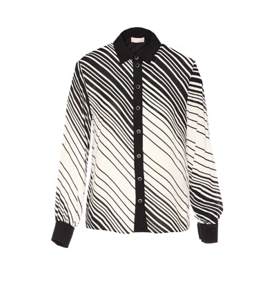 LIU •JO ZEBRA SHIRT