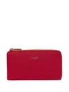 Liu •jo Zip-around Wallet In Red